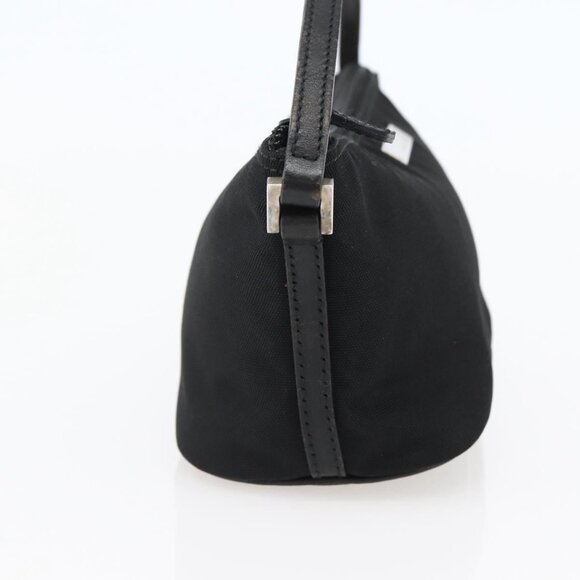 GUCCI Accessory Pouch Nylon Black Silver 039 1103 Auth ti3444 - Picture 5 of 16